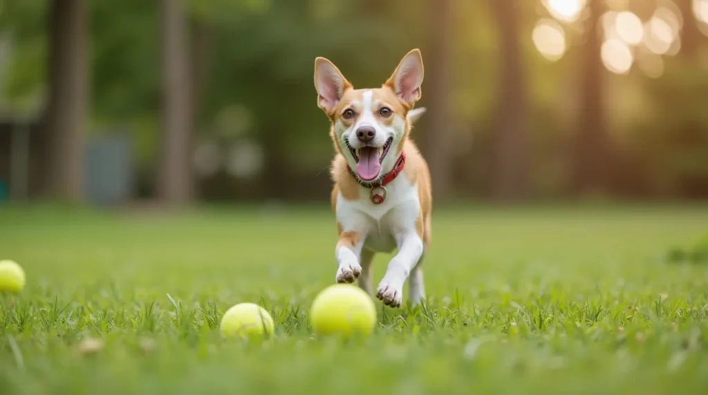 why do dogs love tennis balls